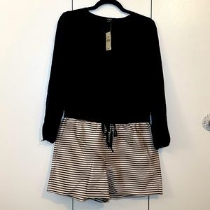 LOFT Long Sleeve Romper